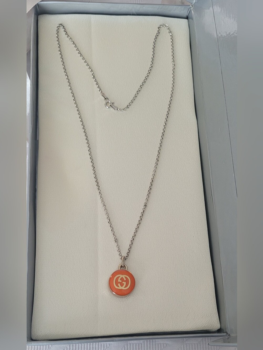 Repurposed Gucci GG Necklace
